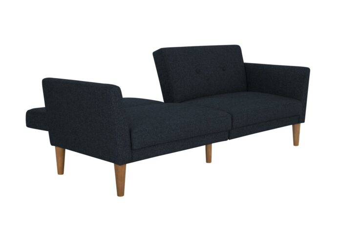 Dorel Novogratz Regal Sofa Bed - Blue Linen-39548