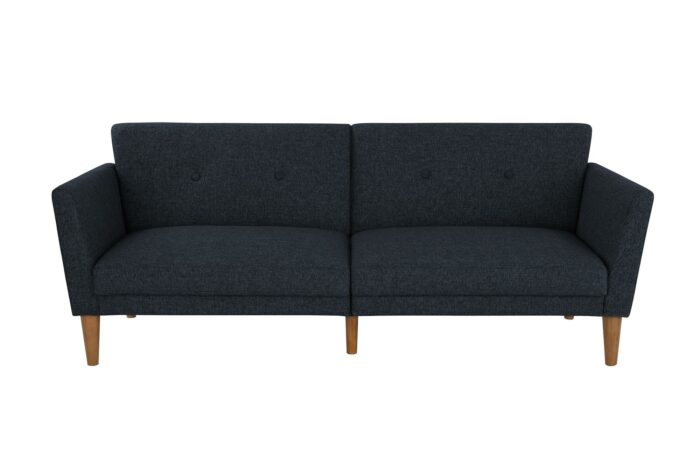 Dorel Novogratz Regal Sofa Bed - Blue Linen-39556
