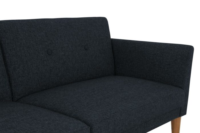 Dorel Novogratz Regal Sofa Bed - Blue Linen-39562