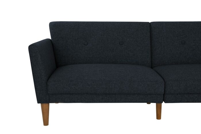 Dorel Novogratz Regal Sofa Bed - Blue Linen-39558
