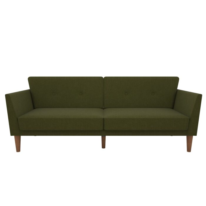 Dorel Novogratz Regal Sofa Bed - Green Linen-39497