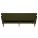 Dorel Novogratz Regal Sofa Bed - Green Linen-39499