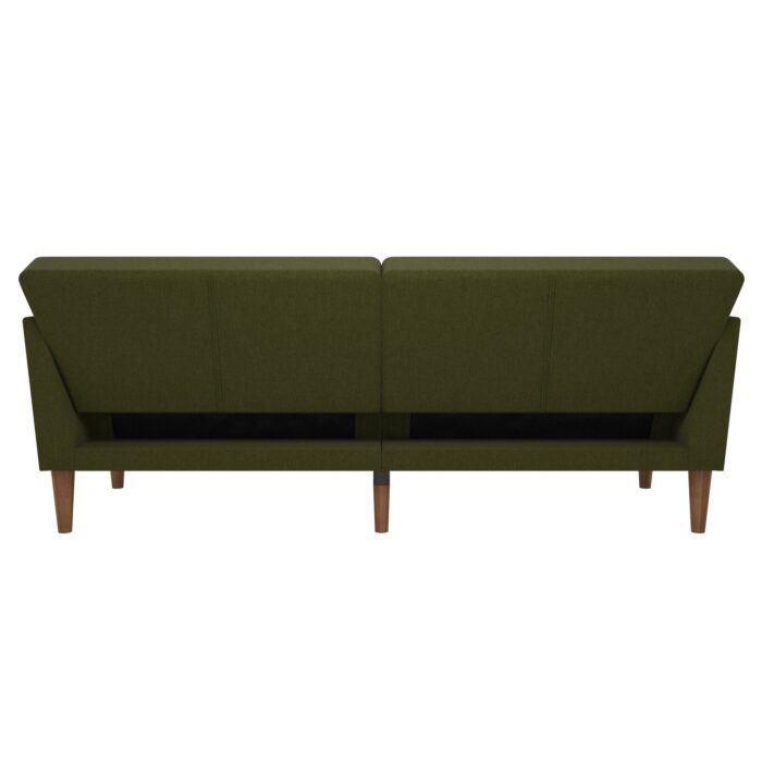 Dorel Novogratz Regal Sofa Bed - Green Linen-39499