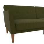 Dorel Novogratz Regal Sofa Bed - Green Linen-39504