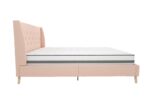 Dorel Novogratz Her Majesty Bed - King - Pink Linen-40114