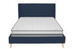 Dorel Novogratz Her Majesty Bed - Double - Blue Linen-0