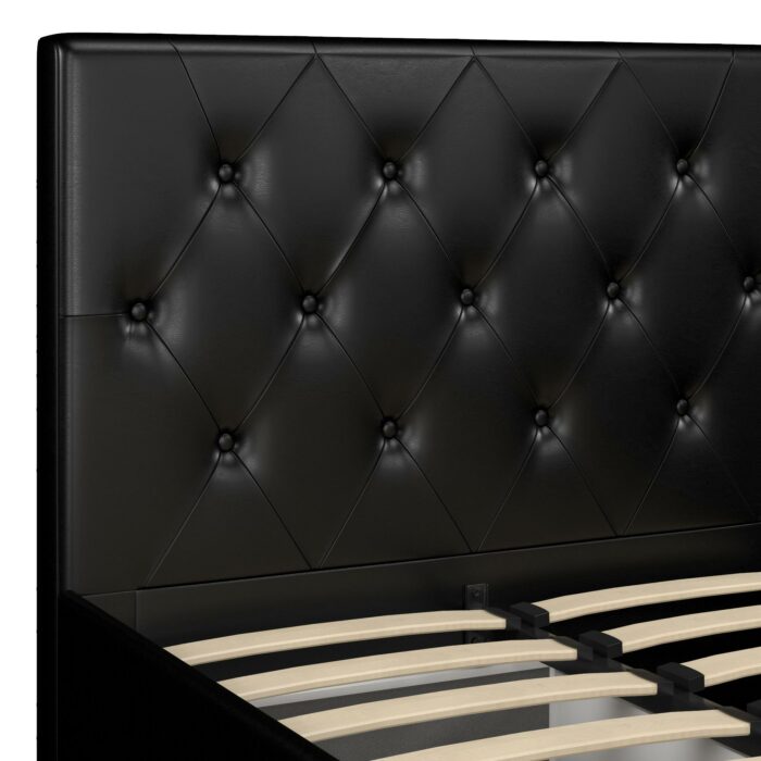 Dorel Dakota Bed with Storage - Single - Black-39762