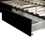 Dorel Dakota Bed with Storage - King - Black-39867