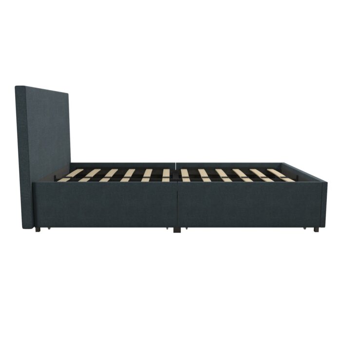 Dorel Novogratz Kelly Storage Bed - Single - Navy-40226