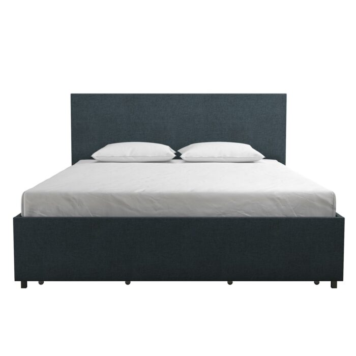 Dorel Novogratz Kelly Storage Bed - Double - Navy-40190