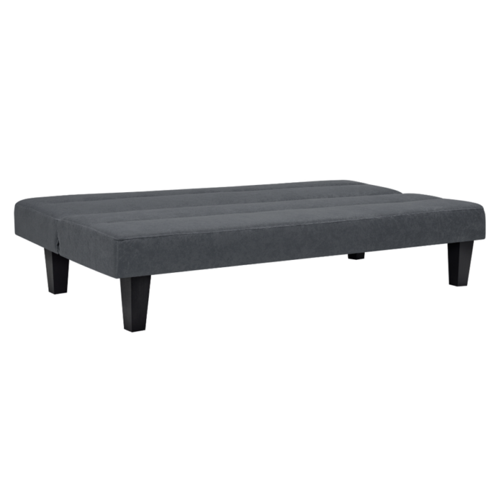 Dorel Kebo Futon in Grey Velvet-39447