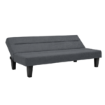 Dorel Kebo Futon in Grey Velvet-39448