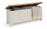 Julian Bowen Aspen Storage Bench - Grey Wash-38989