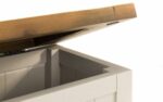 Julian Bowen Aspen Storage Bench - Grey Wash-38988
