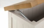 Julian Bowen Aspen Storage Bench - Grey Wash-38994