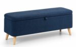 Julian Bowen Astrid Blanket Box in Blue-0