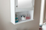 GFW Colonial Mirrored Cabinet - White-40433