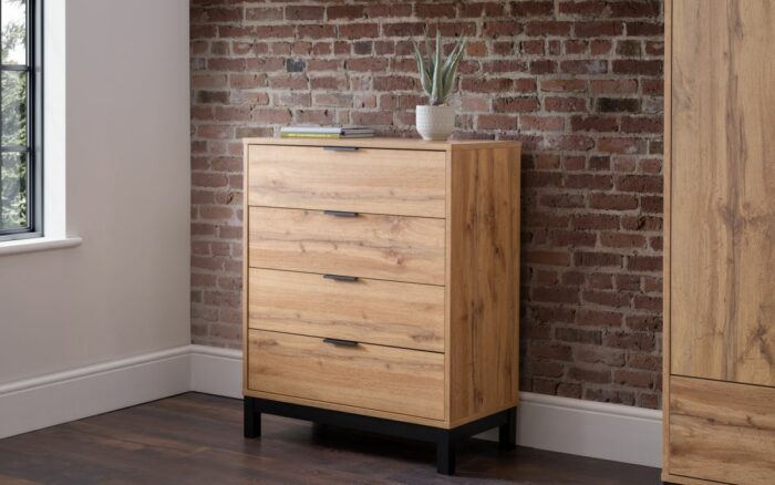 Julian Bowen Bali 4 Drawer Chest-39028