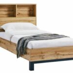 Julian Bowen Bali Bookcase Headboard Bed - Multiple Size Options-0