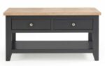 Julian Bowen Bordeaux Coffee Table - Dark Grey-39068