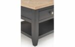 Julian Bowen Bordeaux Coffee Table - Dark Grey-39070