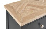 Julian Bowen Bordeaux Sideboard - Dark Grey-39098