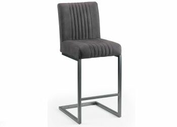 Julian Bowen Brooklyn Bar Stool - Charcoal Grey-0
