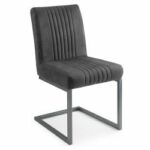 Julian Bowen Brooklyn Dining Chair - Charcoal Grey-0