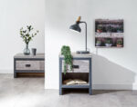 GFW Boston Lamp Table - Grey-40621