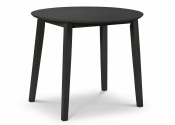 Julian Bowen Coast Dining Table - Black-0