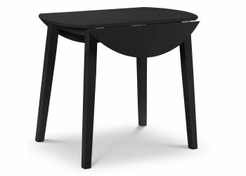 Julian Bowen Coast Dining Table - Black-39156