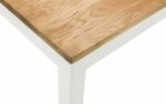 Julian Bowen Coxmoor Rectangular Dining Table - Ivory & Oak-39188