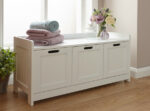 GFW Colonial 3 Door Storage Unit - White-40413