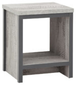 GFW Boston Simple Lamp Table - Grey-0