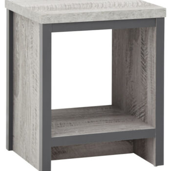 GFW Boston Simple Lamp Table - Grey-0