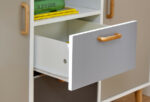 GFW Delta Large Sideboard - White/Grey-Multi-40778