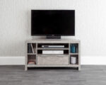 GFW Bloc Corner TV Unit - Concrete Effect-40575