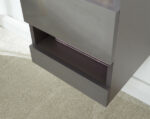 GFW Galicia Tall Shelf Unit With LED Grey-40999