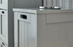 GFW Colonial 4 Drawer Slim Chest in Grey-40390