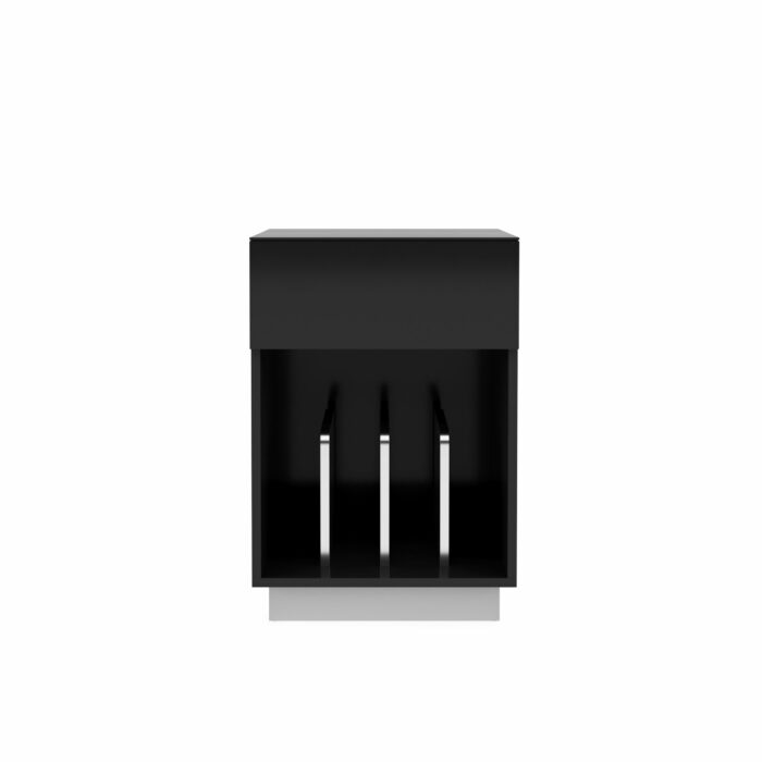 Dorel Alphason AV Element Turntable Stand - Black-40324