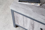 GFW Boston 2 Door TV Unit - Grey-40663