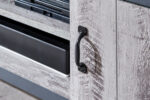 GFW Boston 2 Door TV Unit - Grey-40667