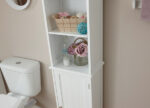 GFW Colonial Tall Cupboard - White-40452