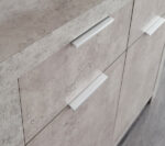 GFW Bloc Compact Sideboard - Concrete Effect-40574