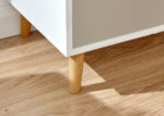 GFW Delta Compact Sideboard - White/Grey-Multi-40766