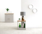 GFW Kendal Lamp Table - Grey-41149