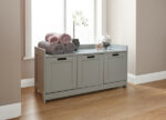 GFW Colonial 3 door storage in grey-40394