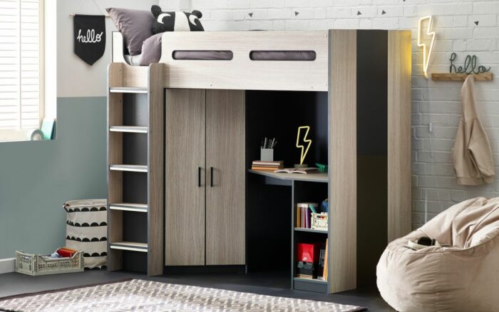 Julian Bowen Hercules Highsleeper - Multiple Colour Options-39308