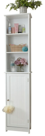 GFW Colonial Tall Cupboard - White-0