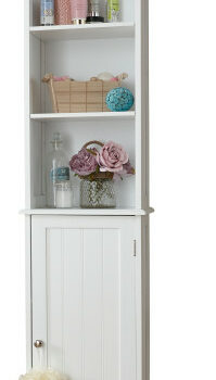 GFW Colonial Tall Cupboard - White-0